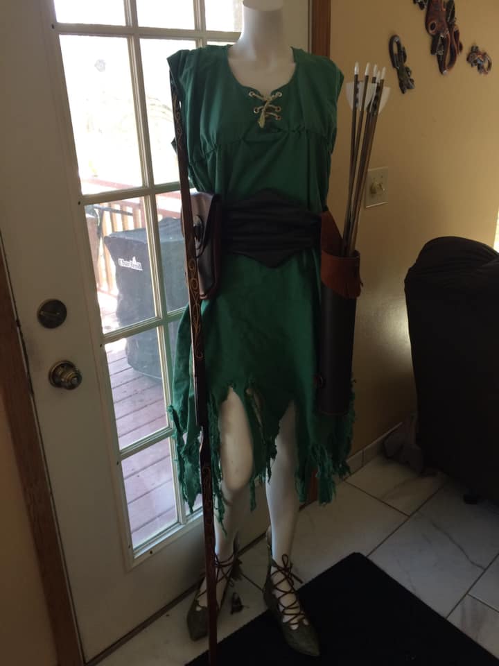 renaissance festival layered skirt